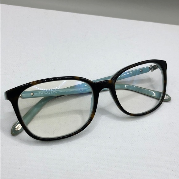 Tiffany TF 2109HB 8134 Havana-Blue Eyeglasses Italy 53-17-140 main image 11